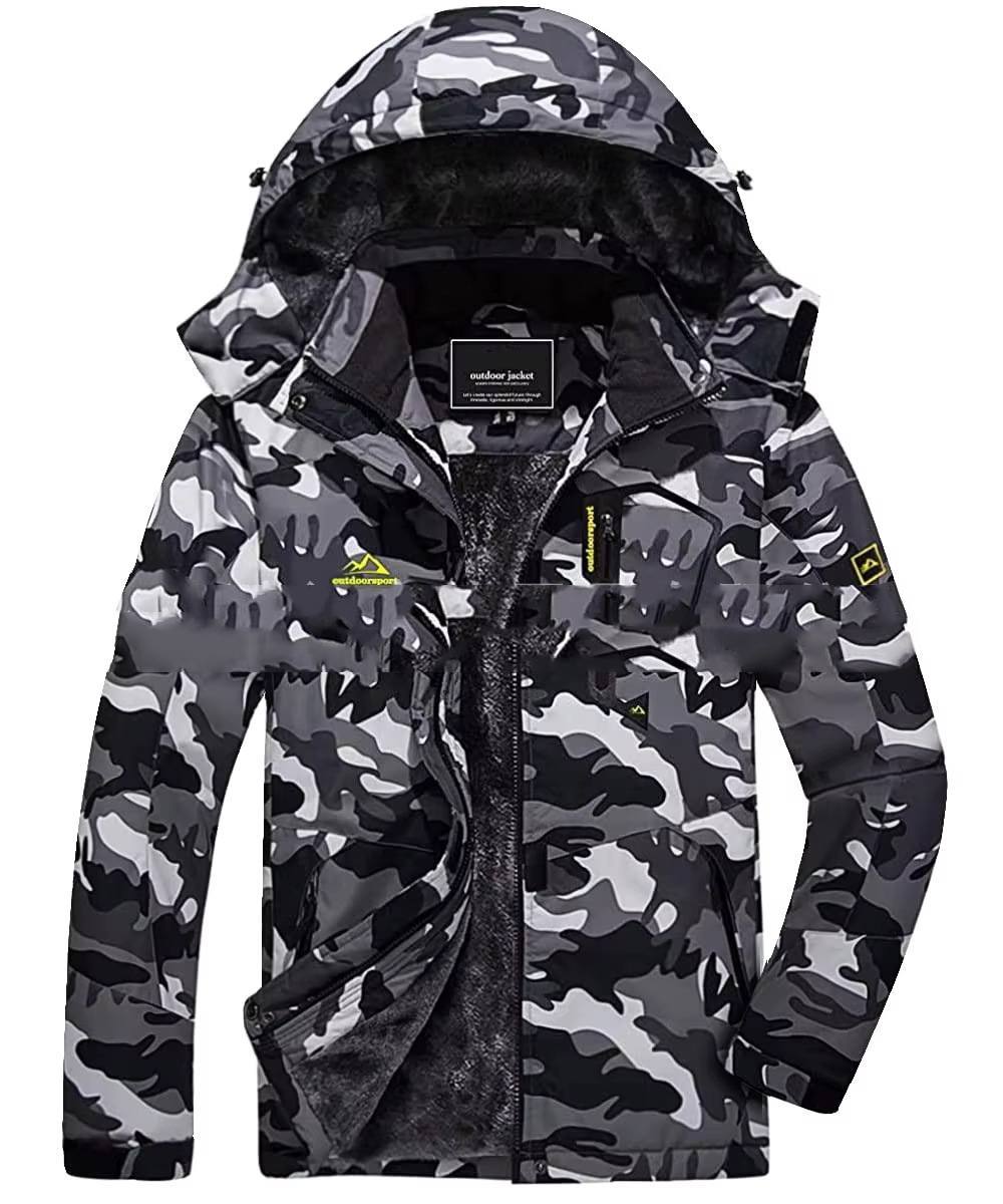 Waterproof Hooded Men's Jacket Sport