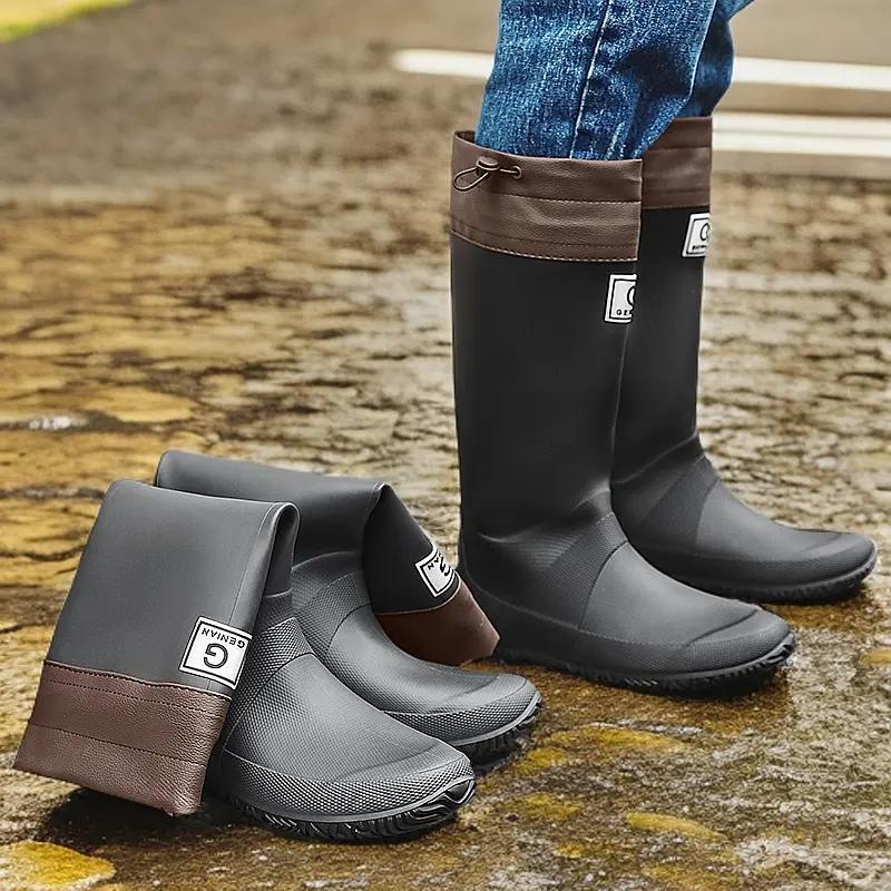 Men's And Women's High Non-slip Wear-resistant Rain Boots