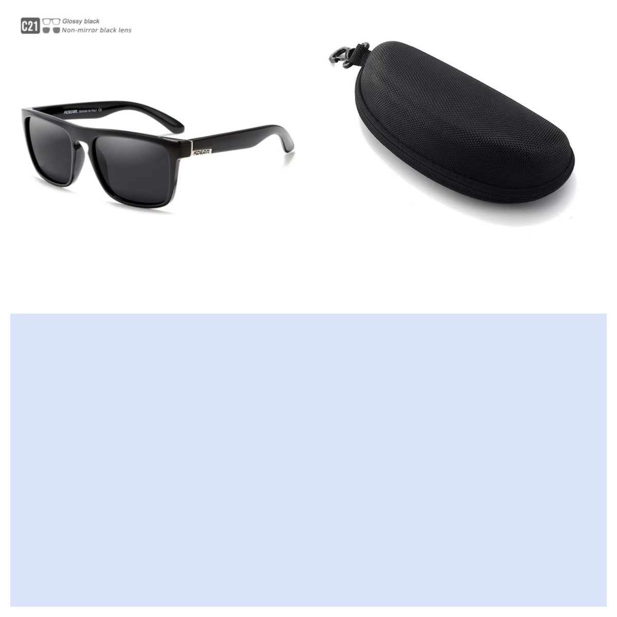 Box Colorful Driving Sunglasses Men's Polarized Sports Sunglasses