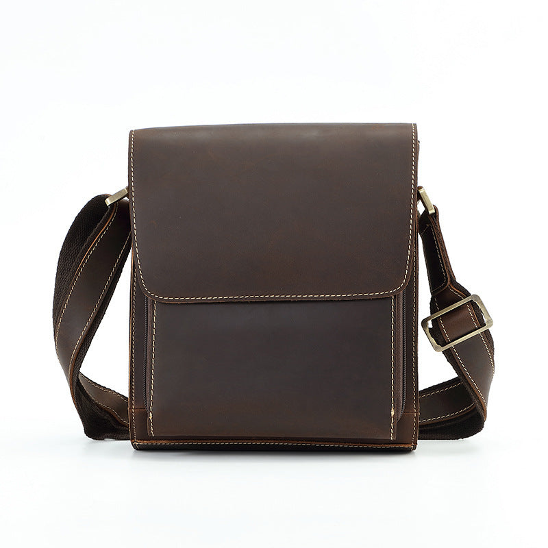 Top Layer Cowhide Leather Single-shoulder Bag Genuine Leather High-grade Crossbody