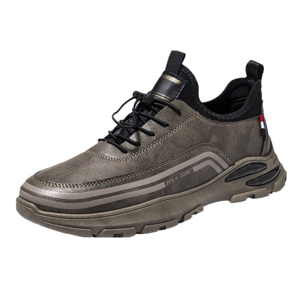 Men's Fleece Lined Padded Warm Keeping Waterproof Sneakers