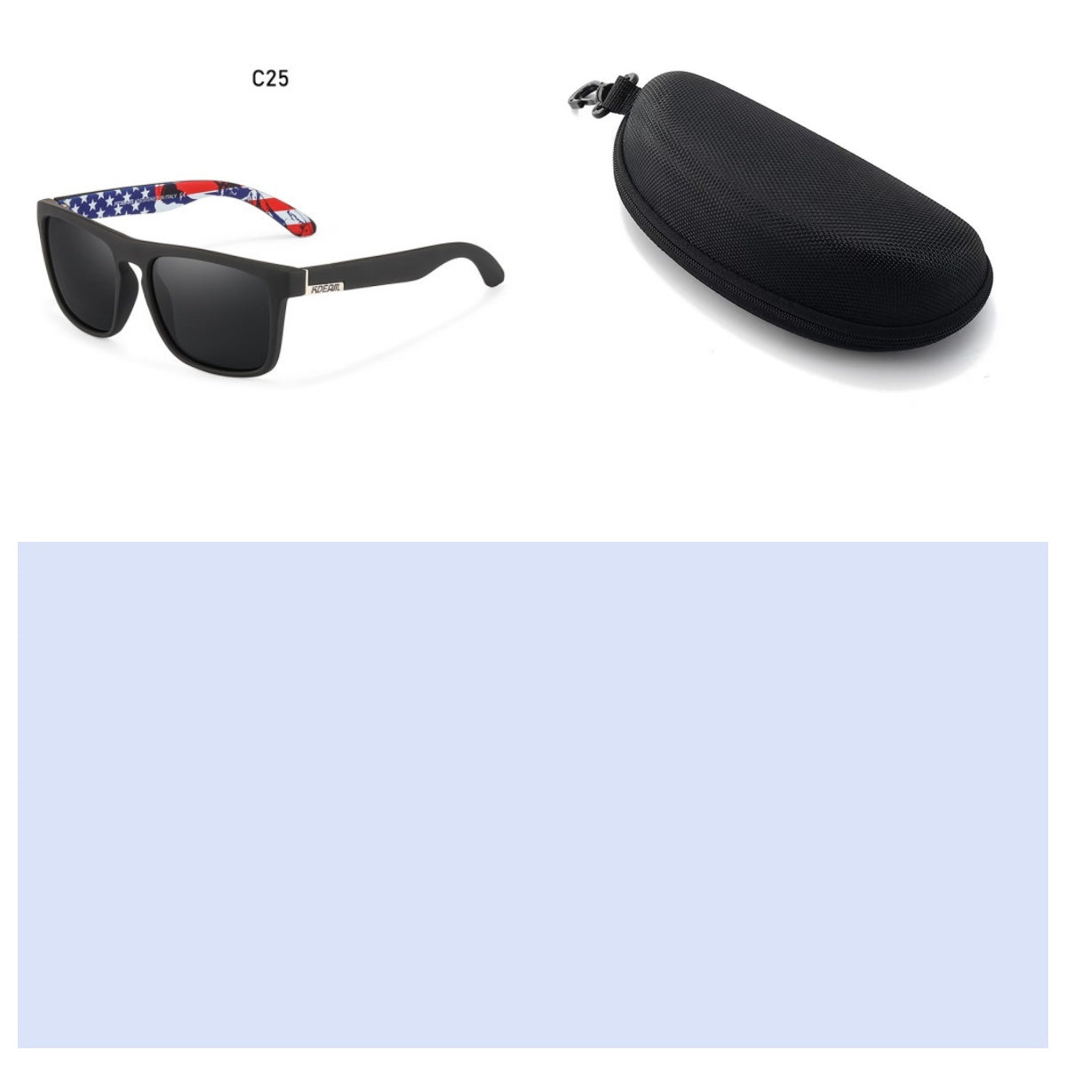 Box Colorful Driving Sunglasses Men's Polarized Sports Sunglasses