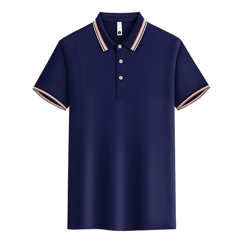 Ice Silk Polo Shirt Group Clothes