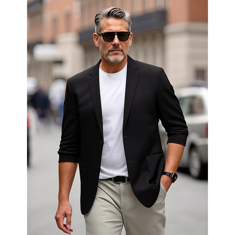 Men's Fashion Thin Casual Suit Jacket