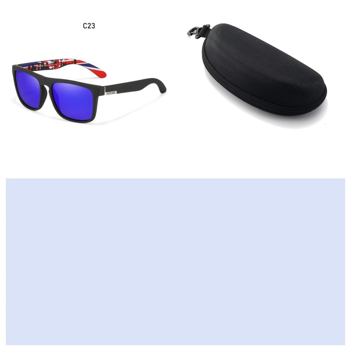 Box Colorful Driving Sunglasses Men's Polarized Sports Sunglasses
