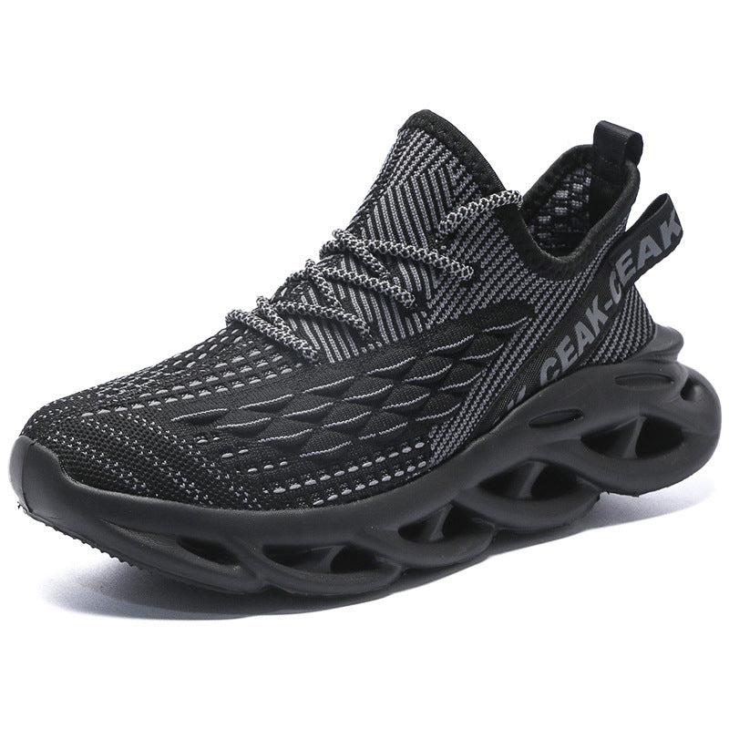 Blade Mesh Sports And Leisure Running Trendy Men's Shoes