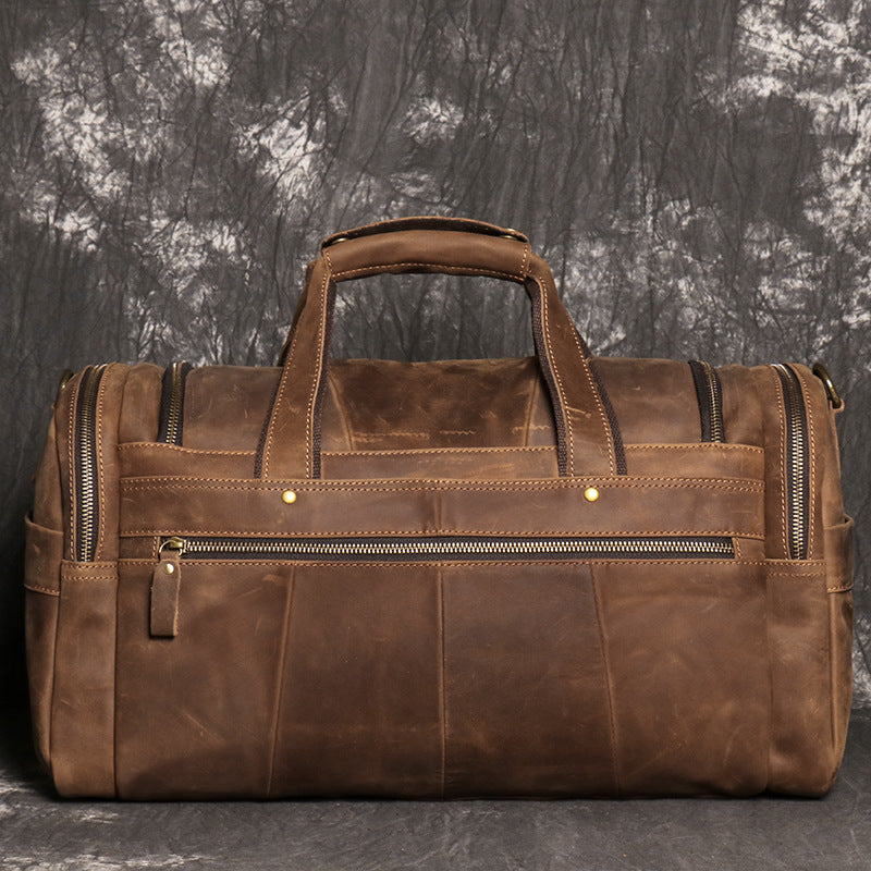 Hand Luggage Bag Genuine Leather