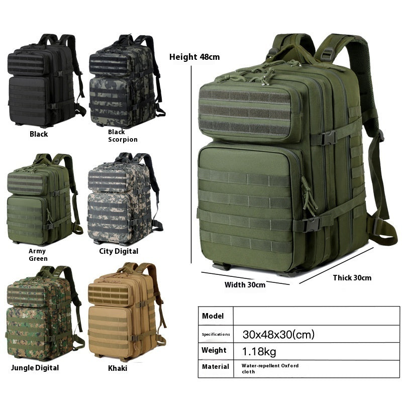 Outdoor Attack Tactical Backpack Multi-function Large Capacity
