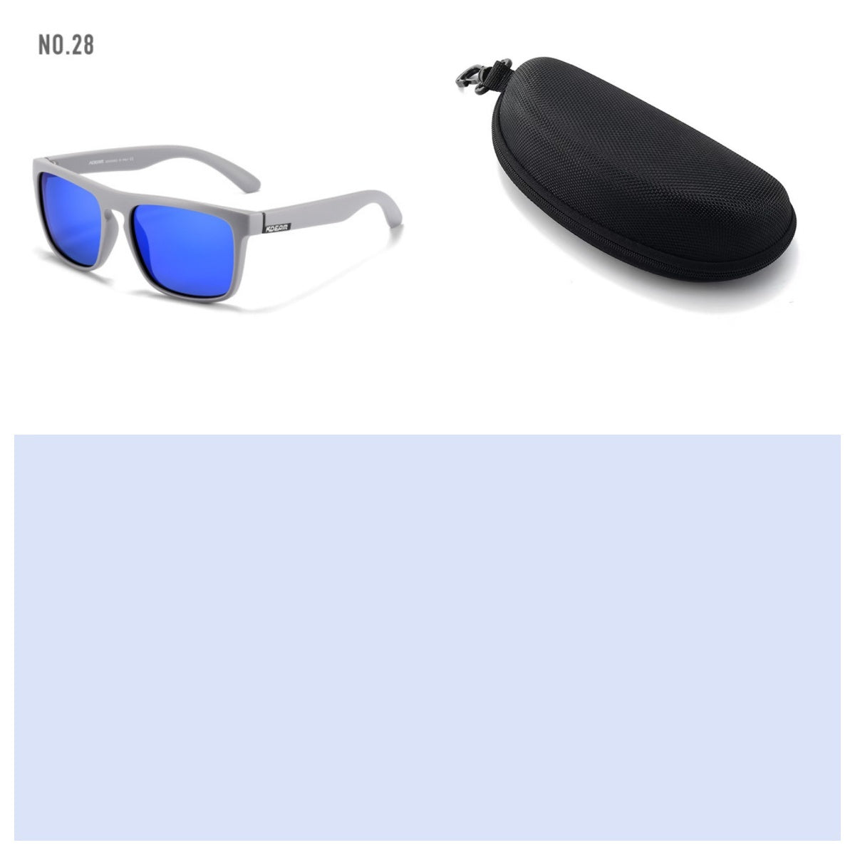 Box Colorful Driving Sunglasses Men's Polarized Sports Sunglasses