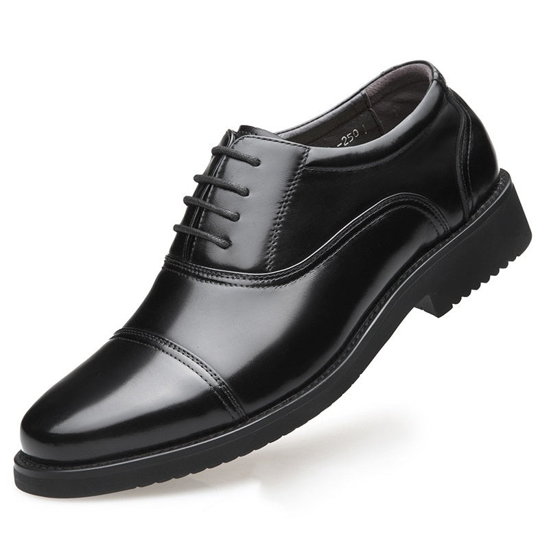 Black Business Formal Men's Leather Shoes