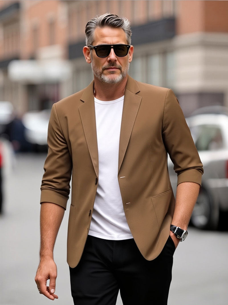 Men's Fashion Thin Casual Suit Jacket