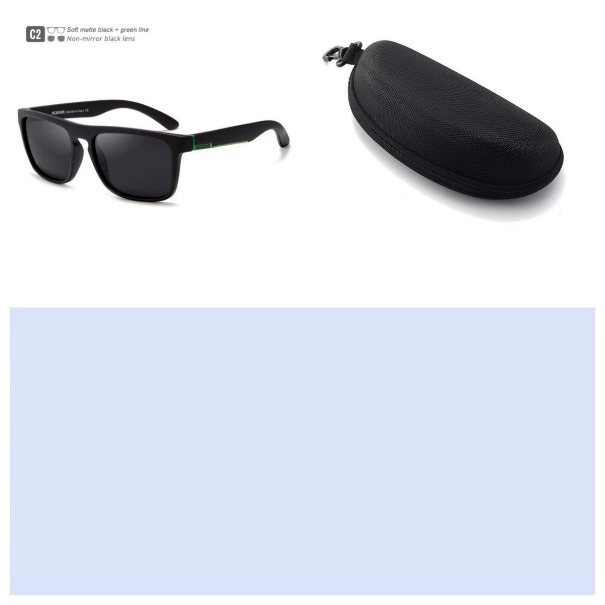 Box Colorful Driving Sunglasses Men's Polarized Sports Sunglasses