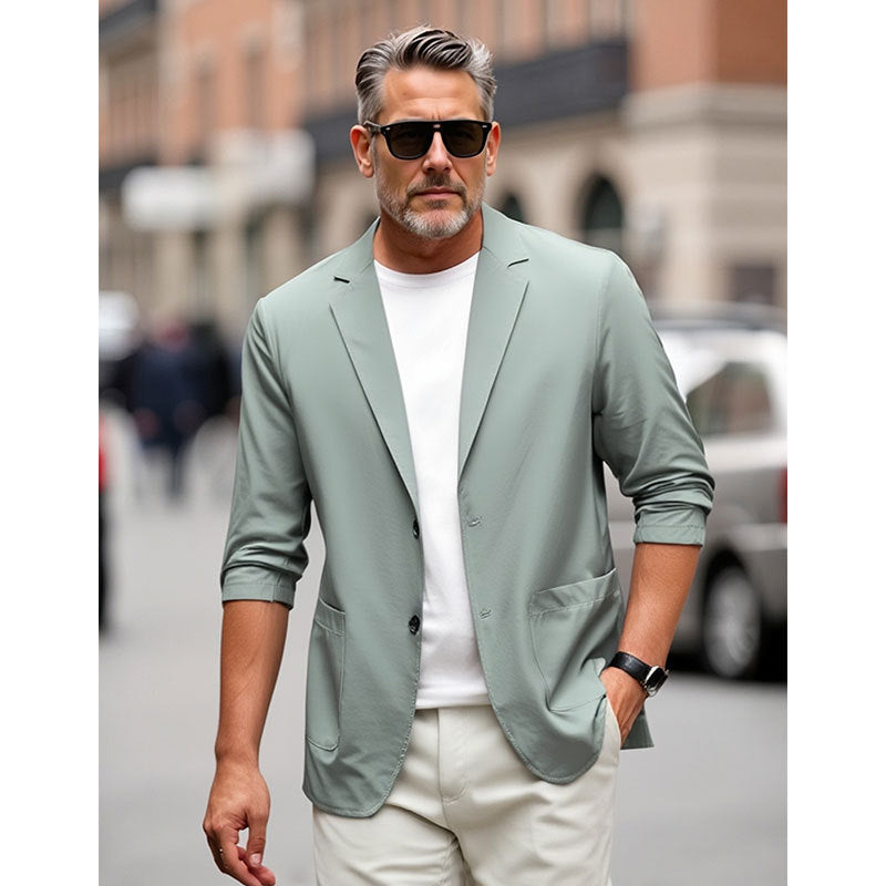 Men's Fashion Thin Casual Suit Jacket