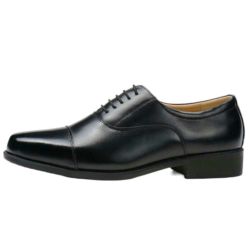 Mesh Three Connector Business Casual Leather Shoes