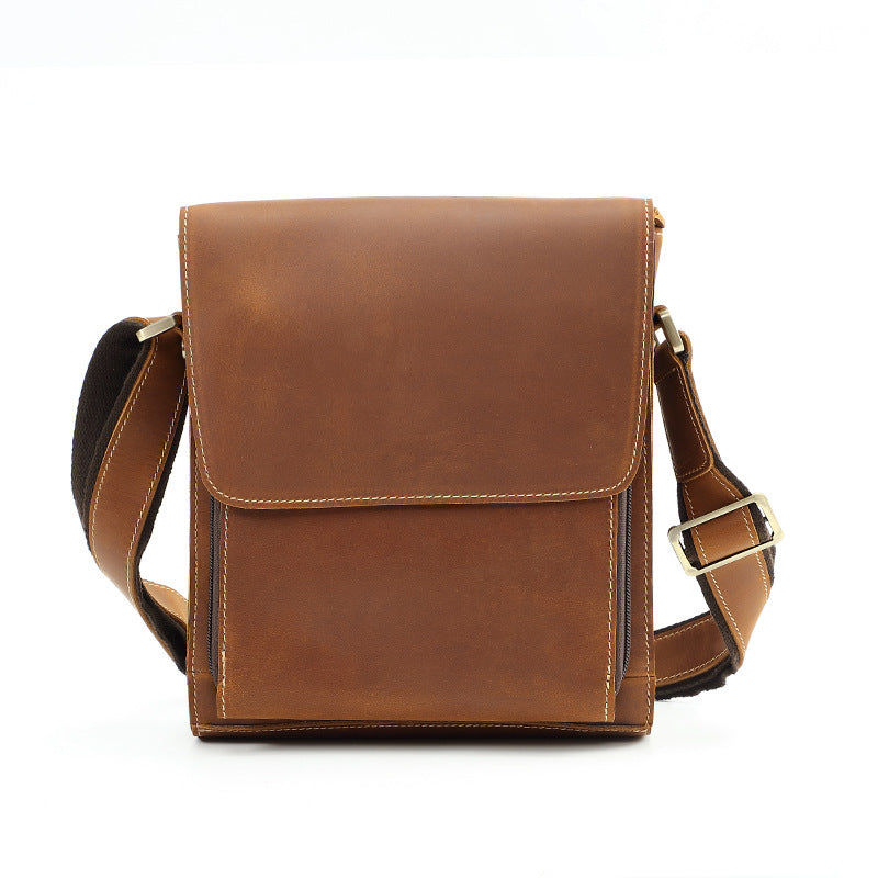 Top Layer Cowhide Leather Single-shoulder Bag Genuine Leather High-grade Crossbody