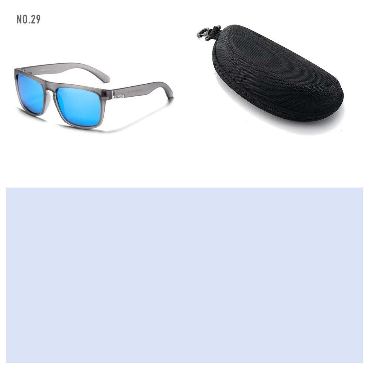 Box Colorful Driving Sunglasses Men's Polarized Sports Sunglasses