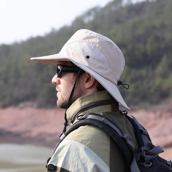 Sun Protection Sun Hat Men's Outdoor Fishing Mountaineering Bucket Hat