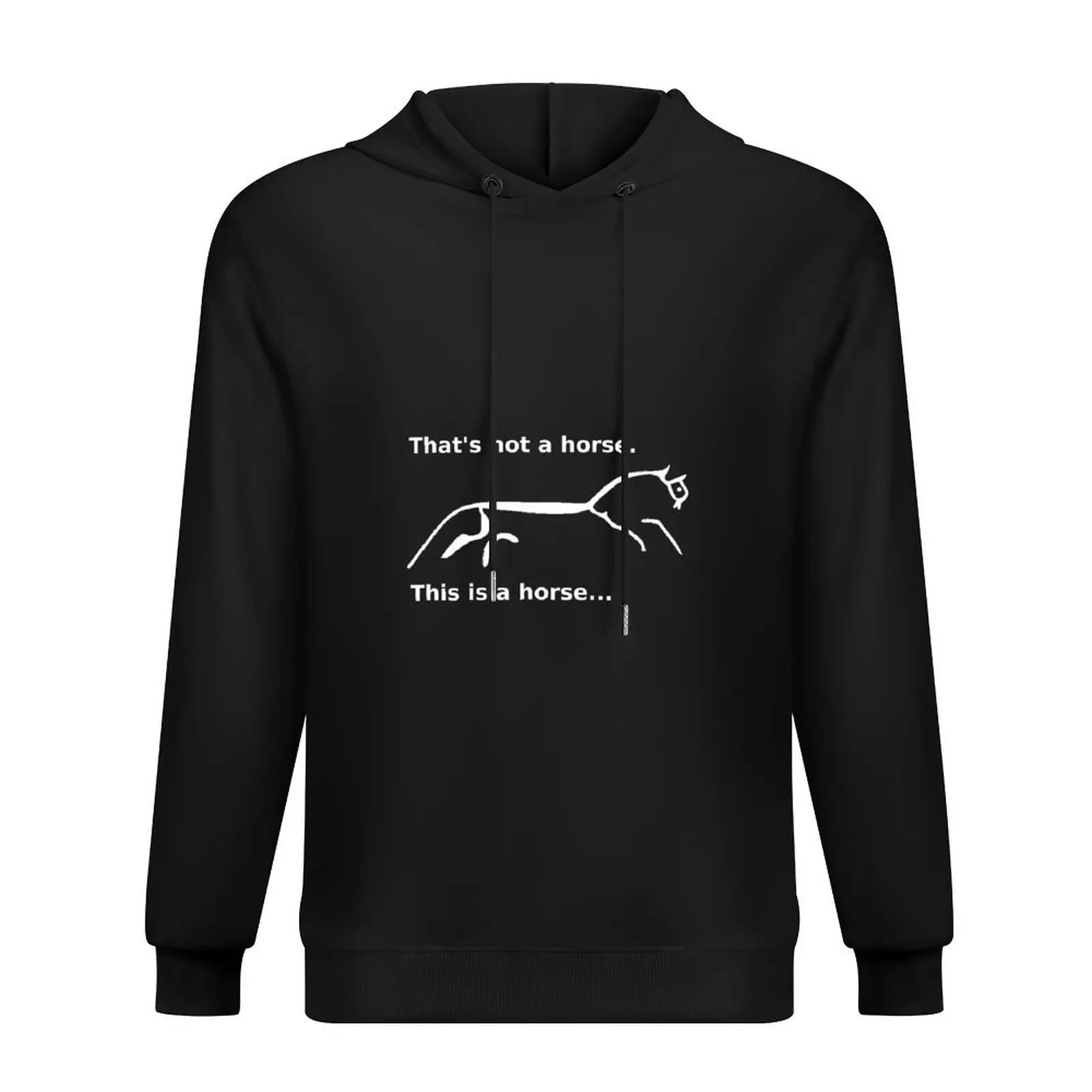 Uffington Horse: the real horse (white) Hoodie fashion men clothes for men mens designer clothes winter clothes graphic hoodie