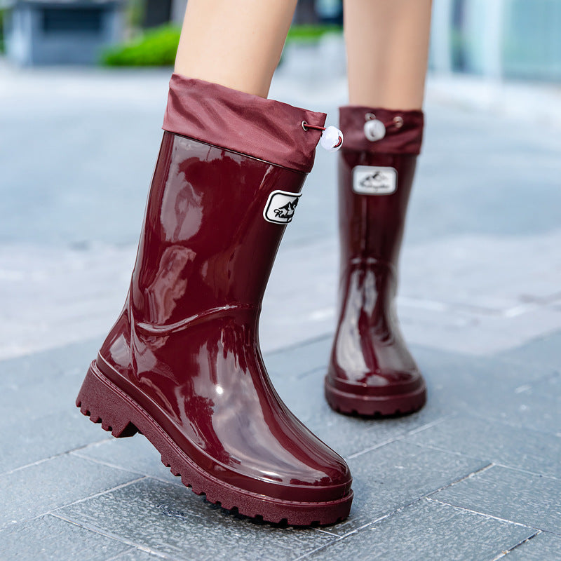 Women's Anti-slip Rain Boots Outer Water Boots