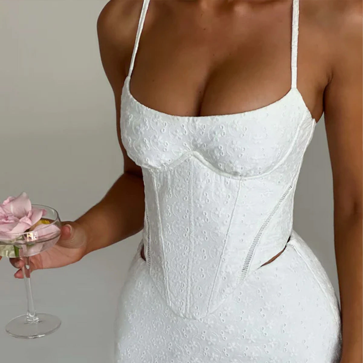 Street Hot Girl Sexy Low-cut Sling