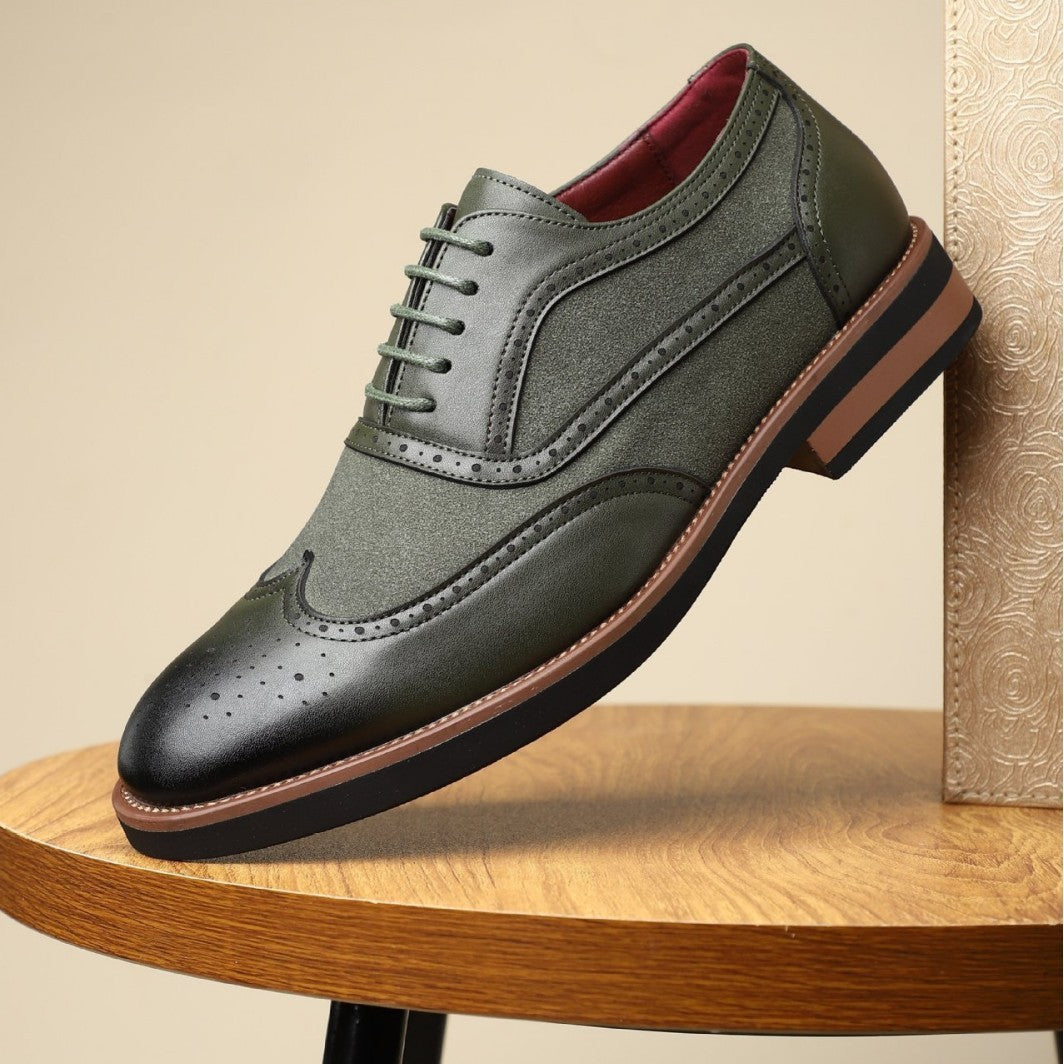 Men's High-end Business Casual And Comfortable Breathable Leather Shoes