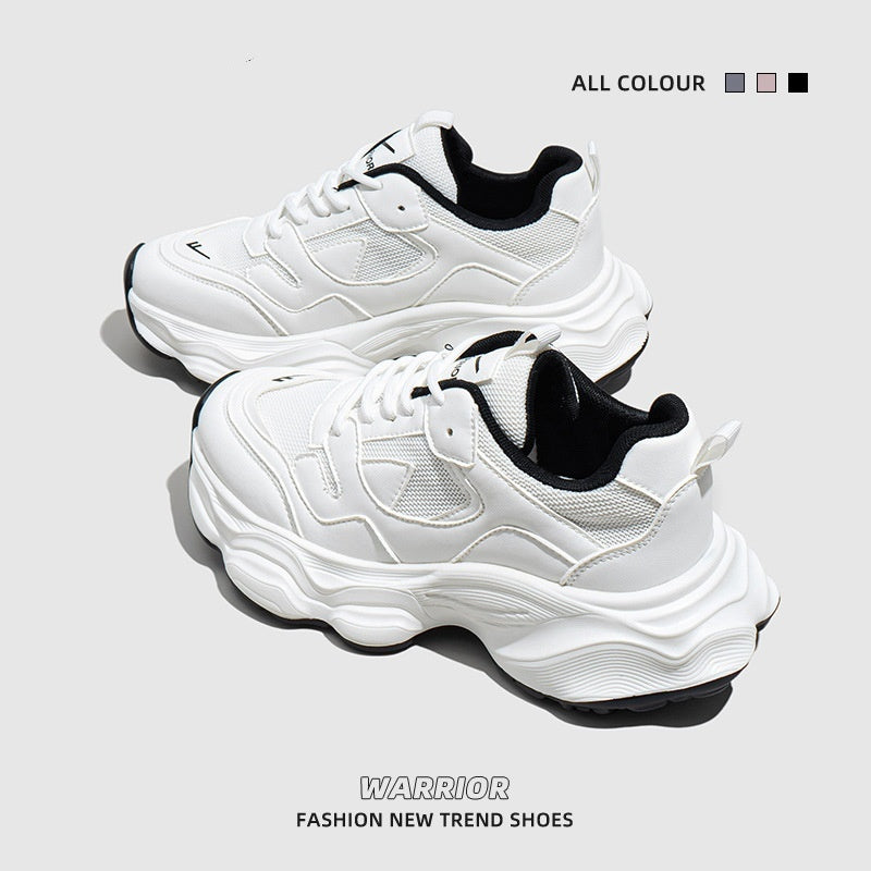 Breathable Mesh White Shoes Women's Sneakers